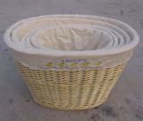 (BC-ST1031) High Quality Handmade Willow Laundry Basket