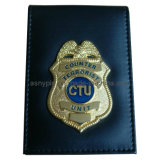 New 3D Police Badge with Leather Wallet (AS-CZ-PB-06070059)