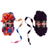 Colorful Pompon Fancy Yarn