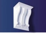 Exotic White Decorative Corbels Carvings Fire-Proof for House
