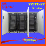 Holding 12672 Chicken Eggs CE Approved Automatic Chicken Egg Incubator