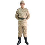 Digital Camouflage Uniform with Cap, Cotton/Polyester Fabric RS01-21