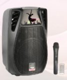 2X10'' 2-Way Portable Battery Speaker PS-4410gbt-Iwb