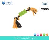 Pets Knotted Rope with Rubber Dog Toy