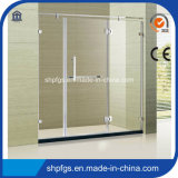 Tempered Glass Simple Shower Room for Hotel