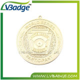 Custom Gold Metal Club Souvenirs Medallion