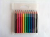 PVC Bag Packing 12 Color Mini Pencil