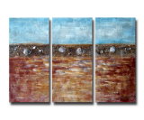 Handpainted Modern Abstract Group Oil Paintings
