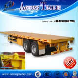 3 Axle 40ft Flatbed Trailer with Container Locks