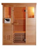 3person Traditional Home Sauna Room with S/S Sauna Stove, 3600W (KD-8003SC)