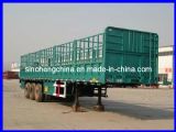3 Axles Heavy Duty Storage / Stake Cargo Semi Trailer Sty9390clx