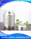 Exquisite Carving Tin Tea Caddy of Chinese Style (TC-T01-3)