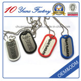 All Kinds of Aluminum Engraved Dog Tags with Silicone