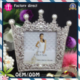 Imperial Crown Design Rhinestone Picture Photo Frame