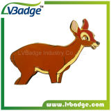 Animal Shaped Metal Badge