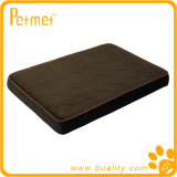Quilted Memory Foam Rectangle Dog Cushion Pet Product (PT44102B)
