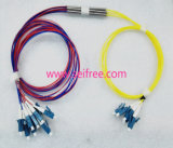 1*2 Single Mode Broadband Fiber Coupler of Lu Connector