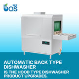 Hood Type Dishwashing Machine Return Type Dish Washer Machine