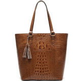 Hot! Crocodile Woman Handbag Trend Leather Handbag (S1030-A3981)