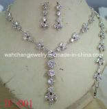 Wedding Bridal CZ Cubic Zirconia Necklace TF001