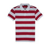 Polos, Striped Polo Shirt, Men's Shirt (MA-P213)