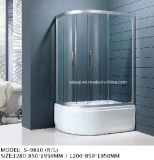 En14428 Certified Shower Enclosure with High Profile Shower Tray