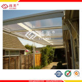 Clear Solid Polycarbonate Sheet Solid Polycarbonate Panel Awnings