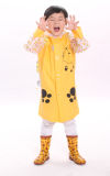 Tiger Design Kids/Children PVC Raincoats (603)