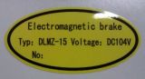 Adhesive Yellow Equipment Label