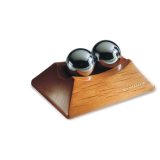 Chinese Meditation Health Baoding Balls with Custom Wooden Stand
