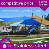 Custom-Made Outdoor Playground Sun Shade Sail with All Accessories