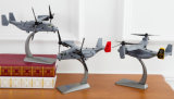 Scale 1/72 V-22 Osprey Tiltrotor Model with Three Kinds of Tails American and Japan Version Made by Zinc Alloy Material for Collection