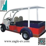 Electric Passenger Car, Battery Powered, Eg6063kcx, 2 Seats with Cargo Box, CE Approved