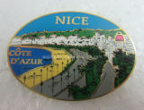Hot Sell Metal City Badge in Soft Cloisonne Badge (badge-063)