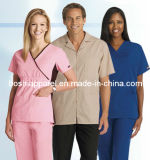 Cotton Scrub Uniforms, Medical Clothes (LA-BS46)