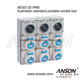 IP67 AS/NZS Fixed Socket Box Power Board Weatherproof Power Distribution Board