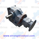 Inline Helical Gearbox Combined Helical Bevel Geared Motor