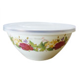 Enamel Salad Bowl with Cover (CY205D)