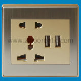 High Quality USB Wall Socket for iPhone and iPad
