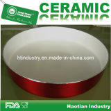 Ceramic Grill Pan with Metallic Finish Exterior Painting