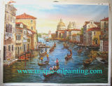 Oil Painting, Venice Oil Painting, Landscape Oil Painting