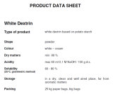 Dextrin for Textile Industry - Potato Starch Based