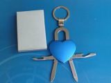 Special Heart Key Chain Knife Promotion Heart Shape Gift (Keychain-125)