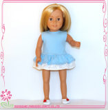18 Inch Doll with Short Gold Hair Doll Wholesale Vinyl Doll