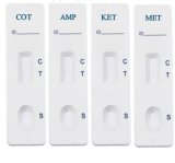 Rapid Cot/AMP/Ket/Met/Oxy/Pcp Saliva Drug Test Cassette