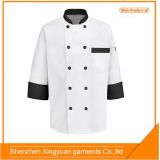 White Chef Uniform/Chef Work Wear/Hotel Restaurant Uniform