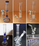 Top Quality Oil Rig/ Glass Smoking Pipe with 2 Percs