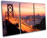 Golden Gate Bridge Sunset Wallpaper Painting