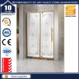 Golden Aluminum Frame Luxury Shower Enclosure for MID-East Market