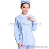 Light Blue Nursing Uniform for Winter (T-0699)